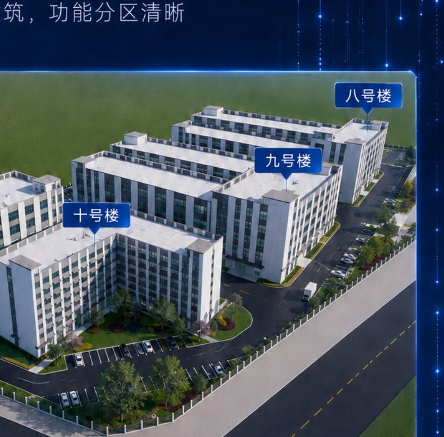 八号楼九号楼十号楼十一号楼空间布局